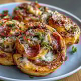 Pizza Pinwheels Pepperoni Mozzarella