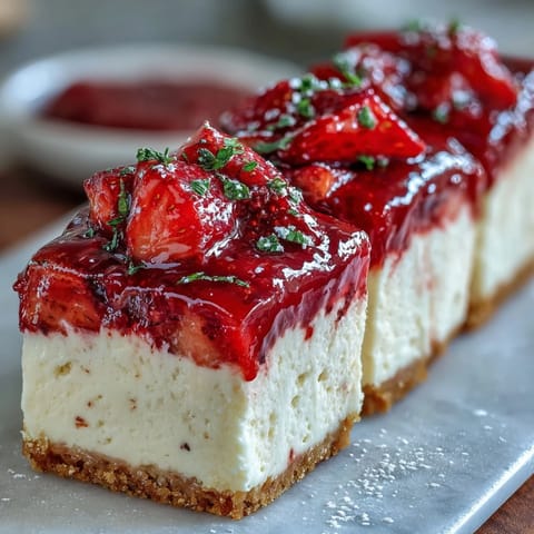 Strawberry lemonade bars with shortbread crust, dusted with powdered sugar, served on a white platter.  