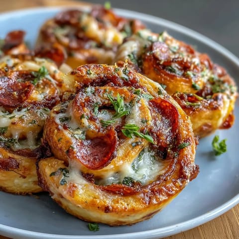 Pizza Pinwheels Pepperoni Mozzarella