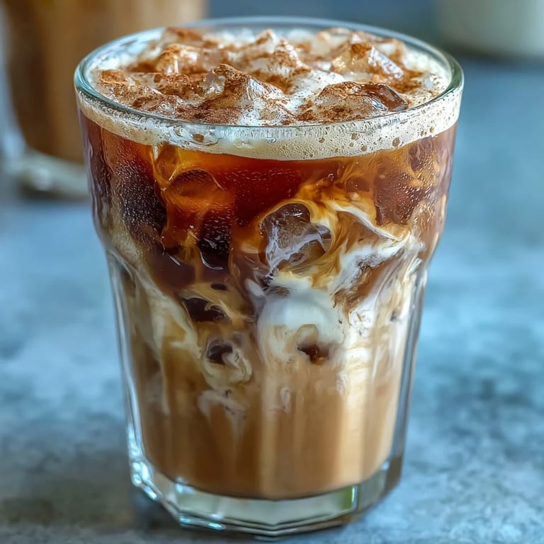 Velvety oat milk and espresso shaken with brown sugar syrup, topped with a cinnamon sprinkle.