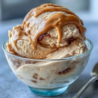 Creamy 4-Ingredient Peanut Butter Banana Ice Cream, a healthy frozen treat.